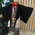 いなせな和服の人形