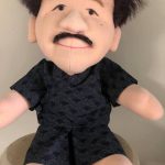甚平姿の院長人形